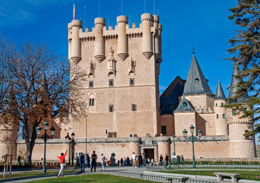 Torre de Juan II del Alcázar de Segovia, Spain